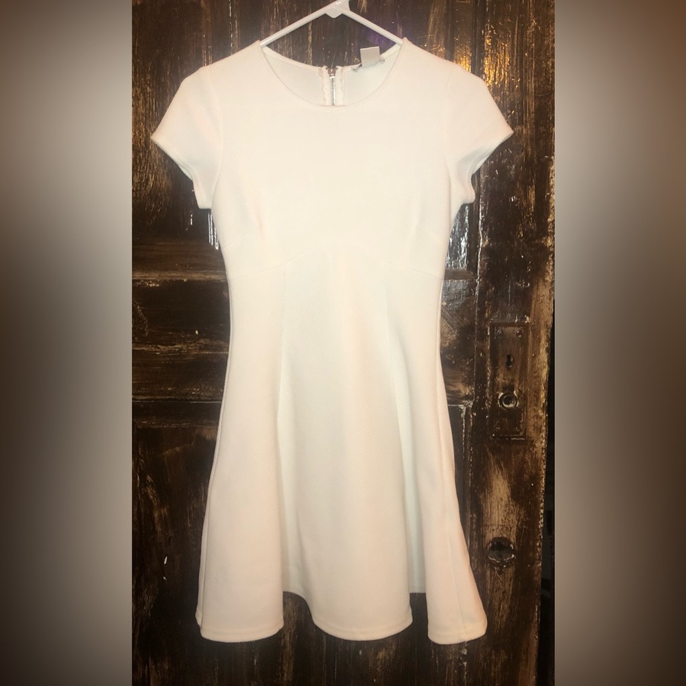 White Babydoll Mini Dress